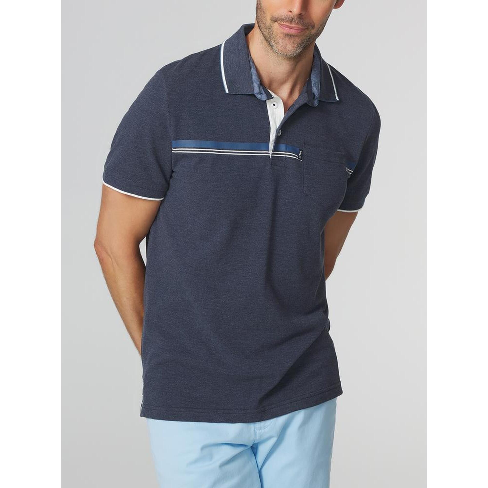 Tricou cu guler Kamalpol barbati