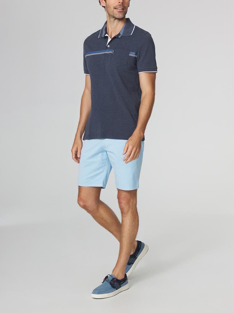 Tricou cu guler Kamalpol barbati