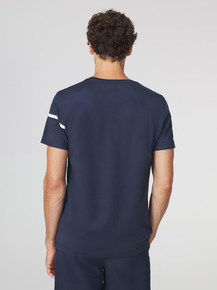 Camiseta de hombre TBS BRICETEE azul marino 3/5
