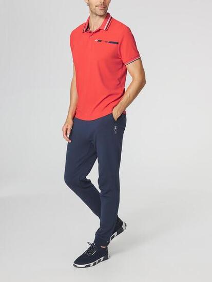 Polo manches courtes homme SELIMPOL Fanion - 100% polyamide
