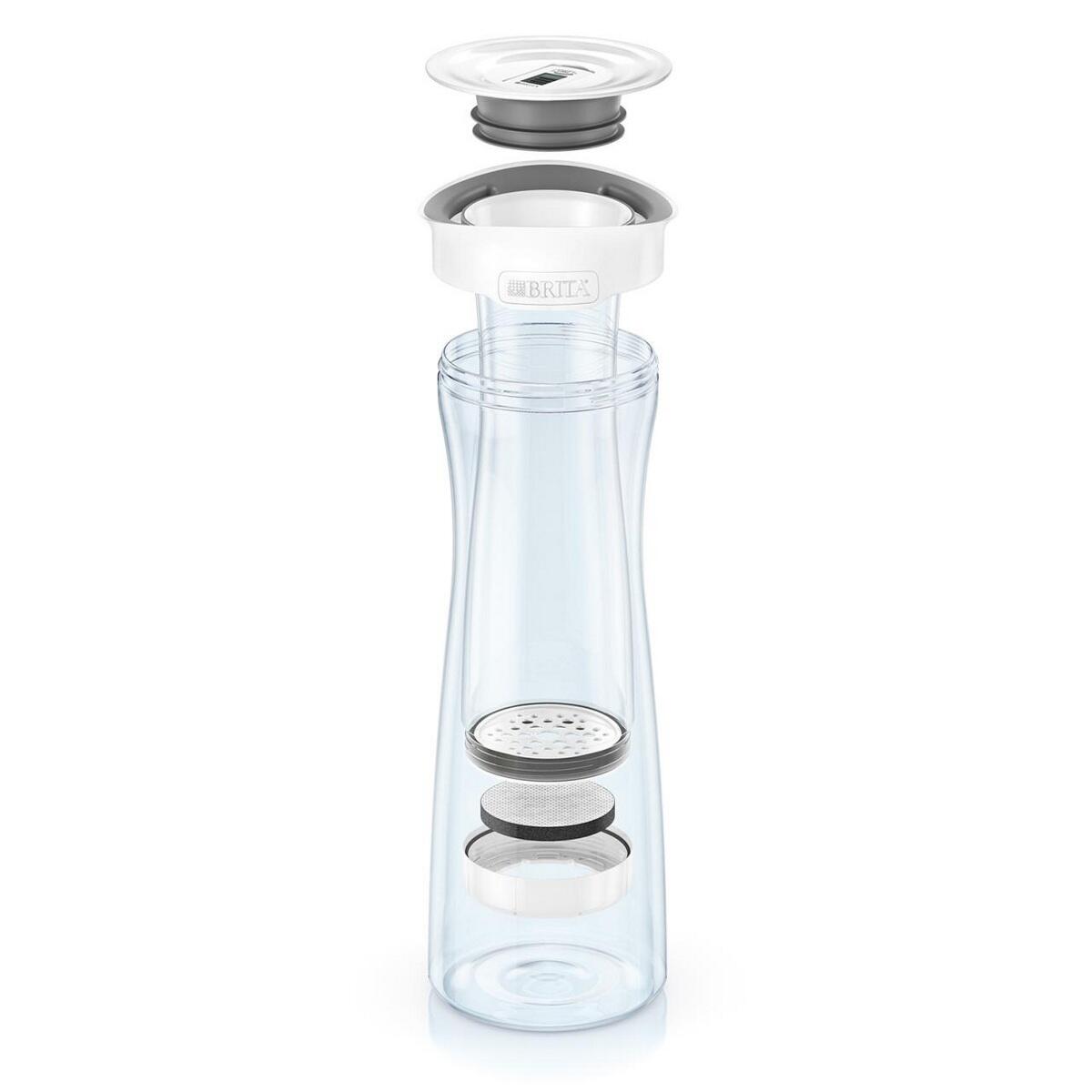 BRITA BRITA Waterfilterkaraf 1.3L Zwart inclusief 1 MicroDisc Single Unit