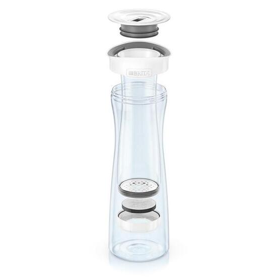 BRITA Waterfilterkaraf 1.3L Wit inclusief 1 MicroDisc Single Unit