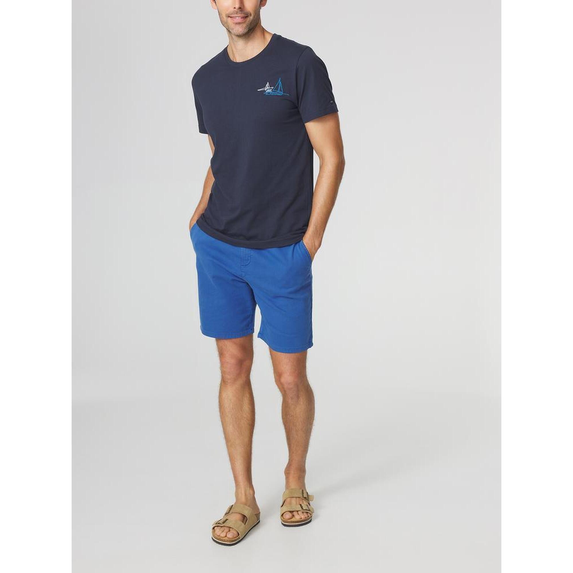 Tbs - T-shirt Homme Sohantee Manches Courtes Bleu Marine - Sous Maillot Manche Courte - Bleu - Decathlon
