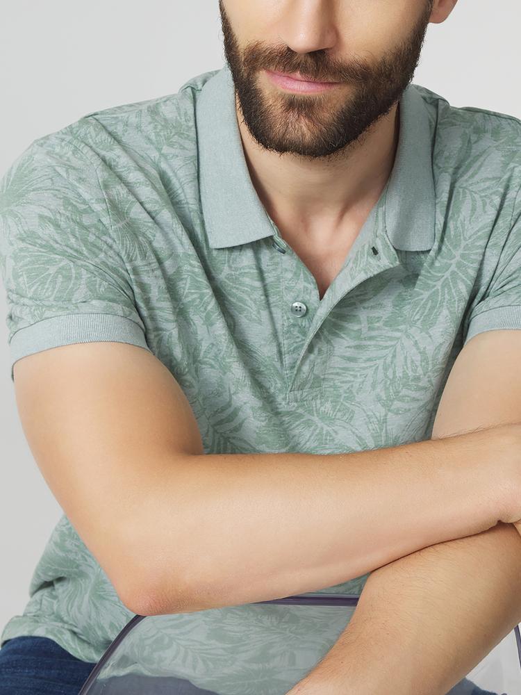 Polo manches courtes Homme - SCOTTPOL Vert 3/5