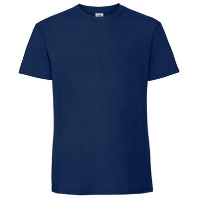 Maglietta Adulto Unisex Fruit Of The Loom Iconic 195 Blu Azzurro