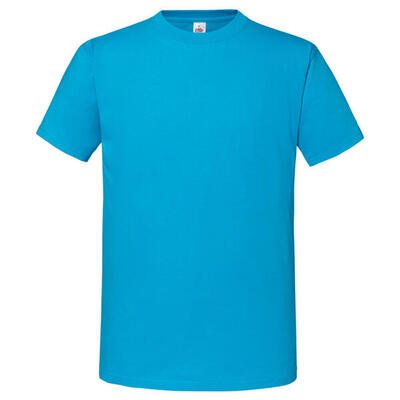 Maglietta Adulto Unisex Fruit Of The Loom Iconic 195 Blu Azzurro
