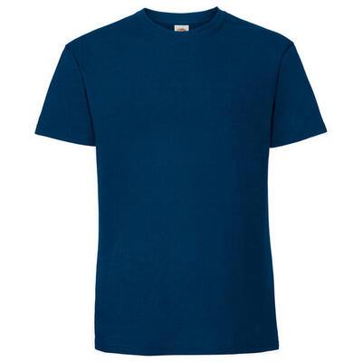 Maglietta Adulto Unisex Fruit Of The Loom Iconic 195 Blu Azzurro