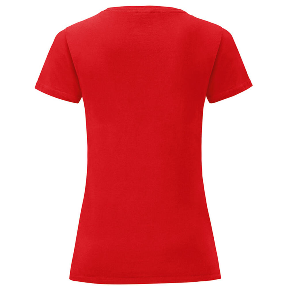 Tshirt ICONIC Femme (Rouge) 2/3