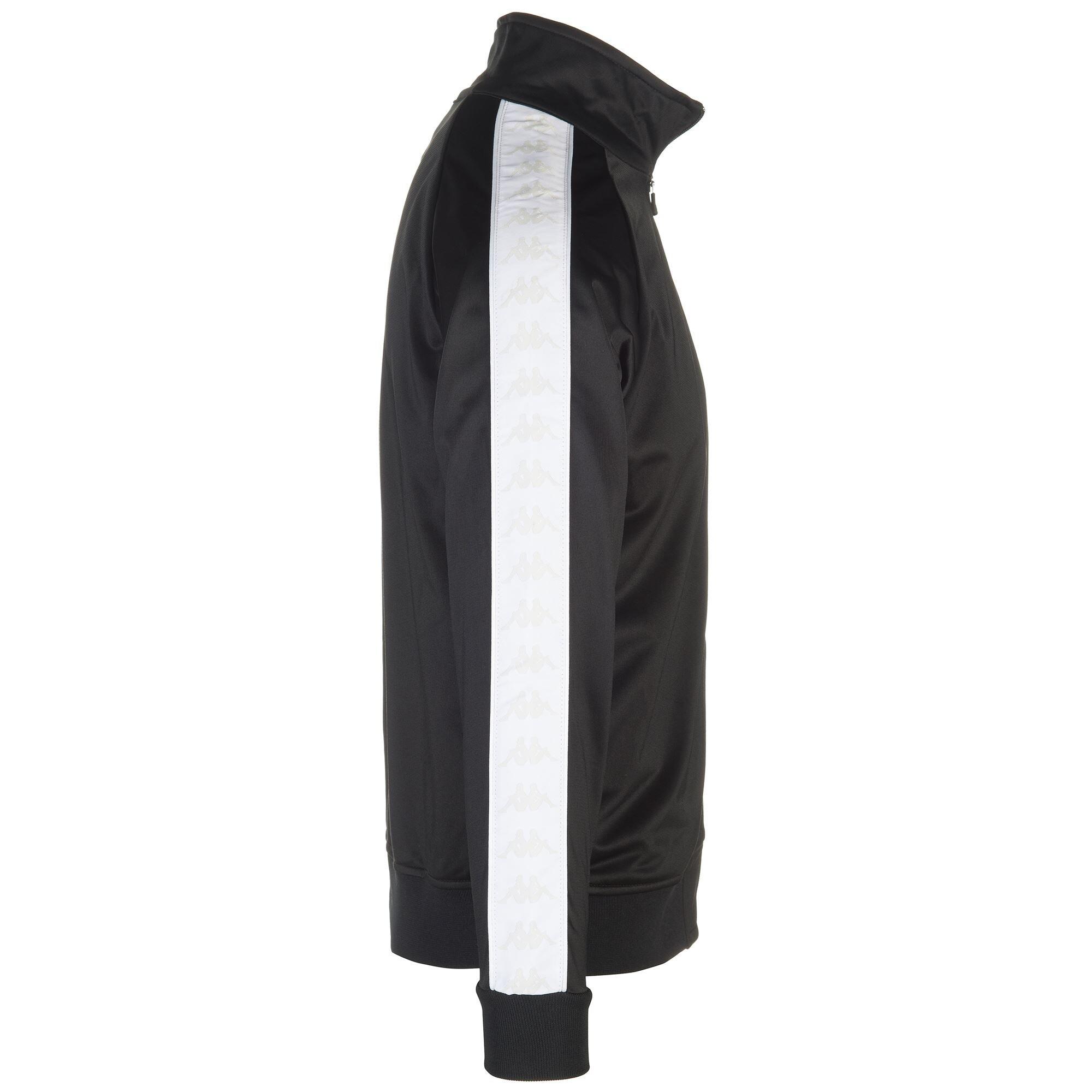 Felpa con zip da bambino in poliestere nero da sport street 2/3
