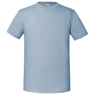 Maglietta Adulto Unisex Fruit Of The Loom Iconic 195 Blu Azzurro