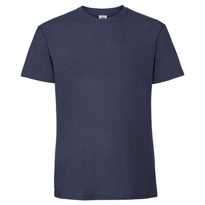 Maglietta Adulto Unisex Fruit Of The Loom Iconic 195 Blu Azzurro
