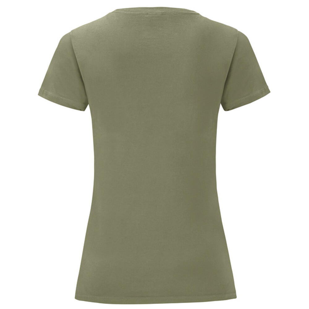 Tshirt ICONIC Femme (Olive Classique) 2/3