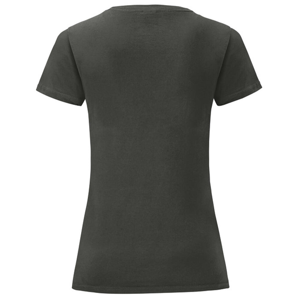 Tshirt ICONIC Femme (Graphite Clair Uni) 2/3