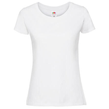 Tshirt Motif/style Uni ICONIC Femme (Blanc)