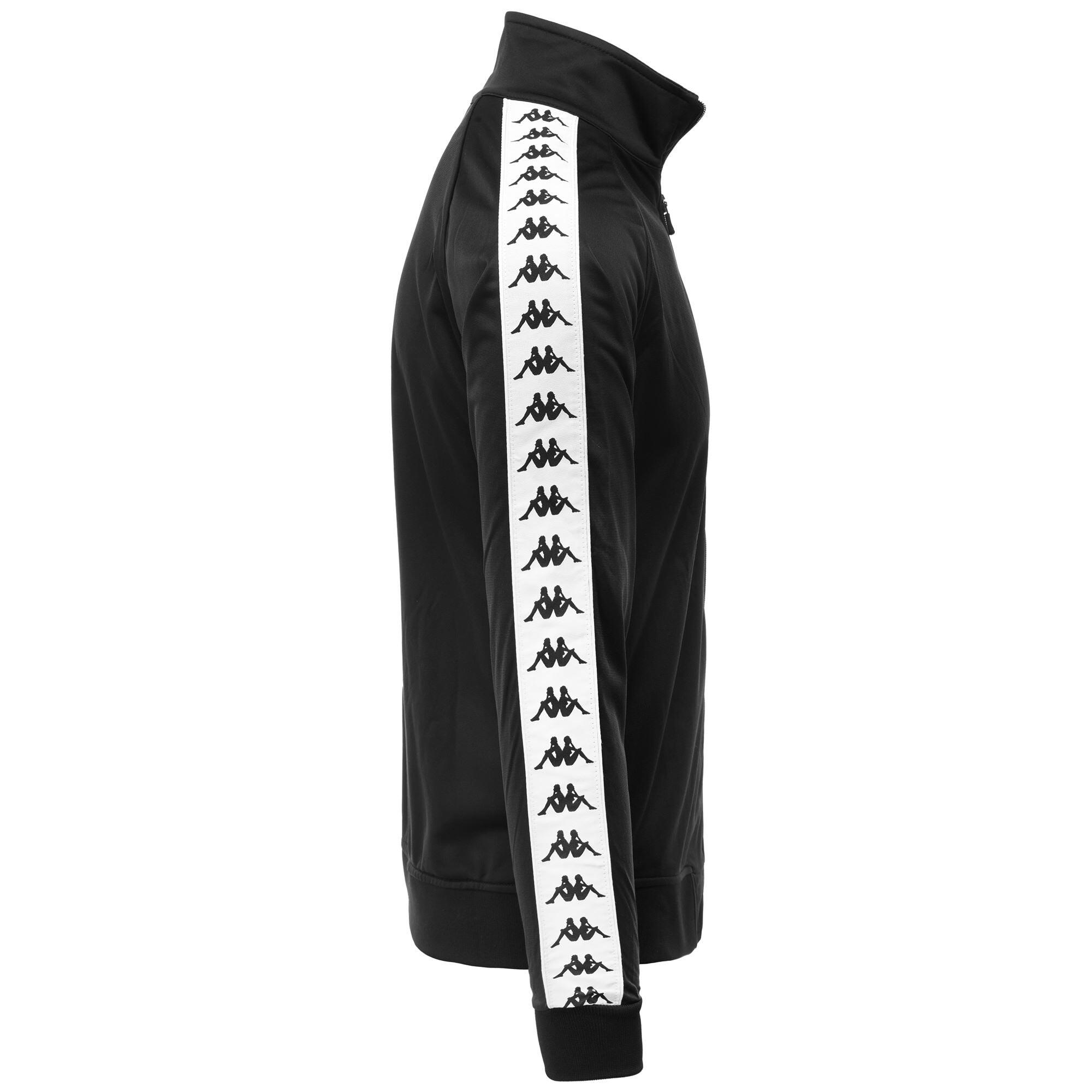 Felpa con zip da bambino in poliestere nero da sport street 2/4