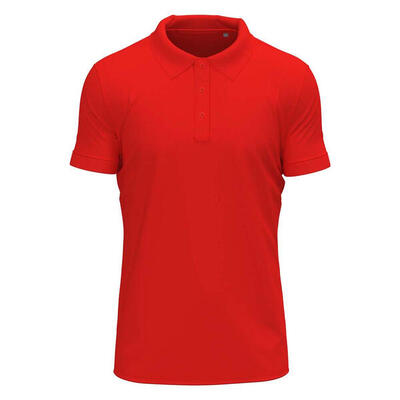 Heren rek polo shirt (jachthaven blauw)