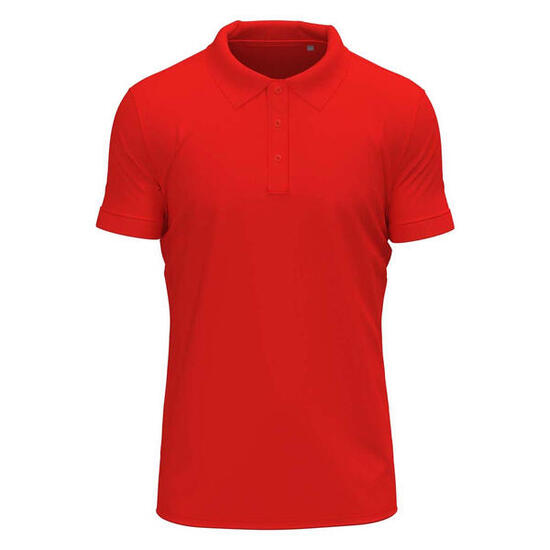 Polo Homme (Rouge Écarlate)