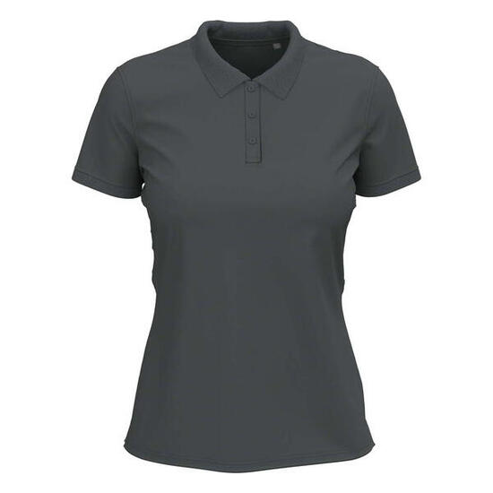 Polo Femme (Gris Ardoise Uni)