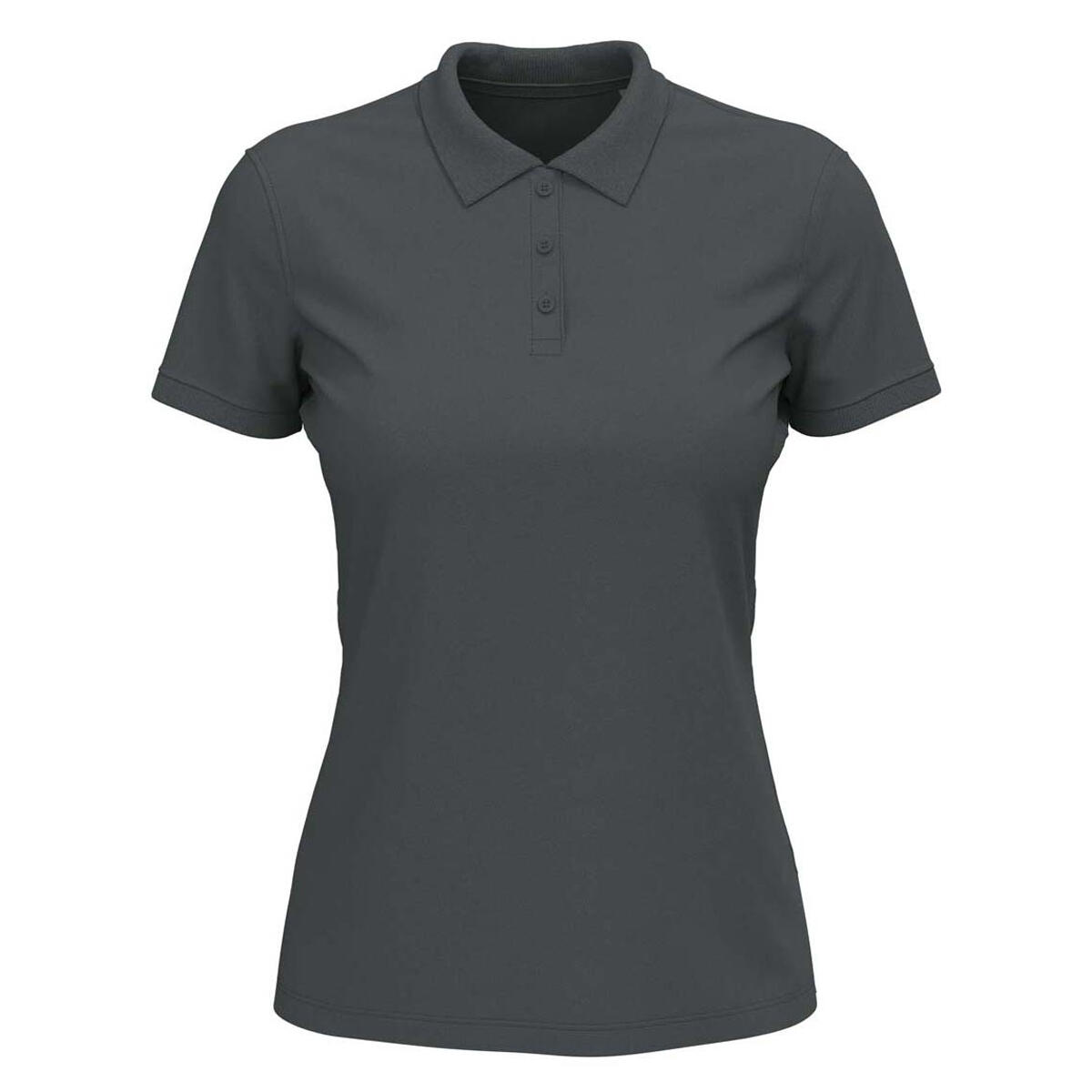 Stedman - Polo Lux Femme (gris Ardoise Uni) - Polo Manches Courtes - Gris - Decathlon