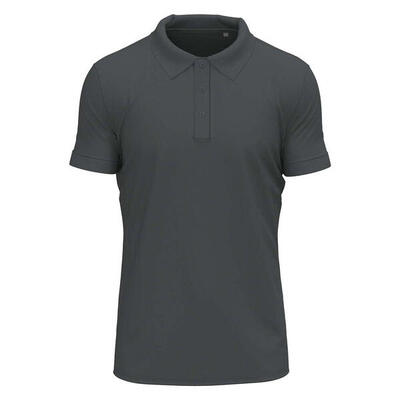 Heren rek polo shirt (jachthaven blauw)