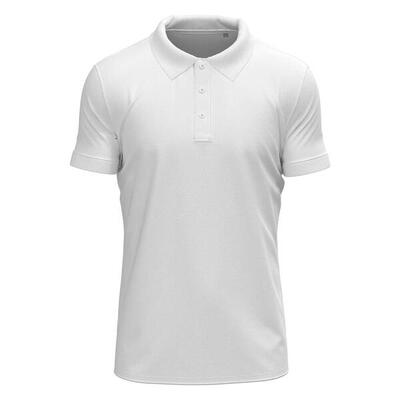 Heren rek polo shirt (jachthaven blauw)