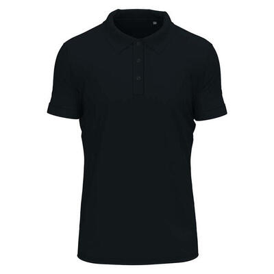 Heren rek polo shirt (jachthaven blauw)