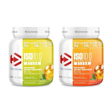 ISO 100 Hydrolyzed Clear Bundle 1.040g Lemon Ice Tea & Berry Lollipop