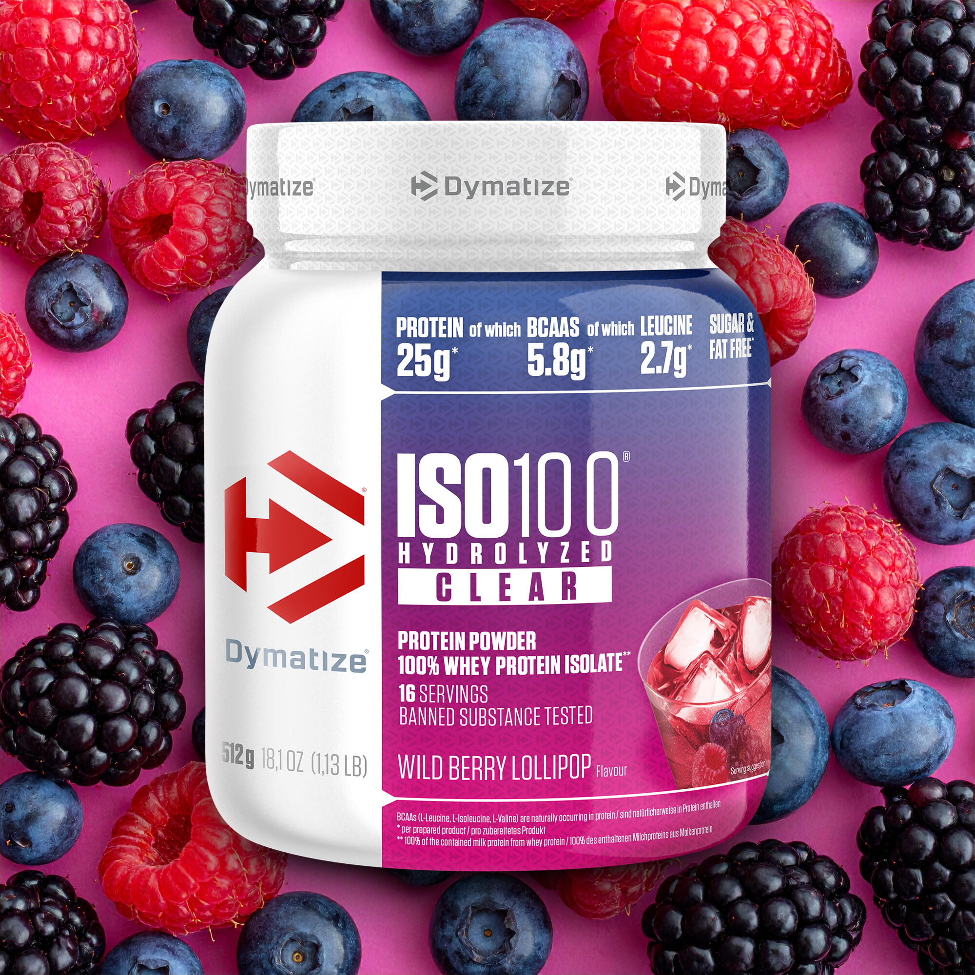 Iso 100 Hydrolyzed Clear 4/6