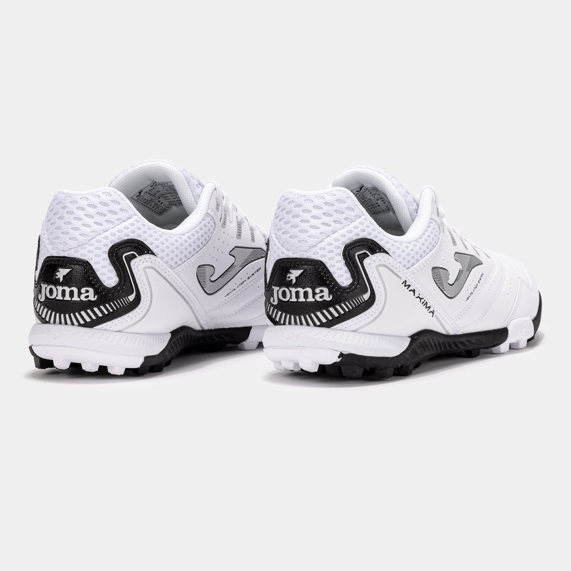 Chuteiras Futebol Adulto Joma Maxima 25 TF Branco 3/6