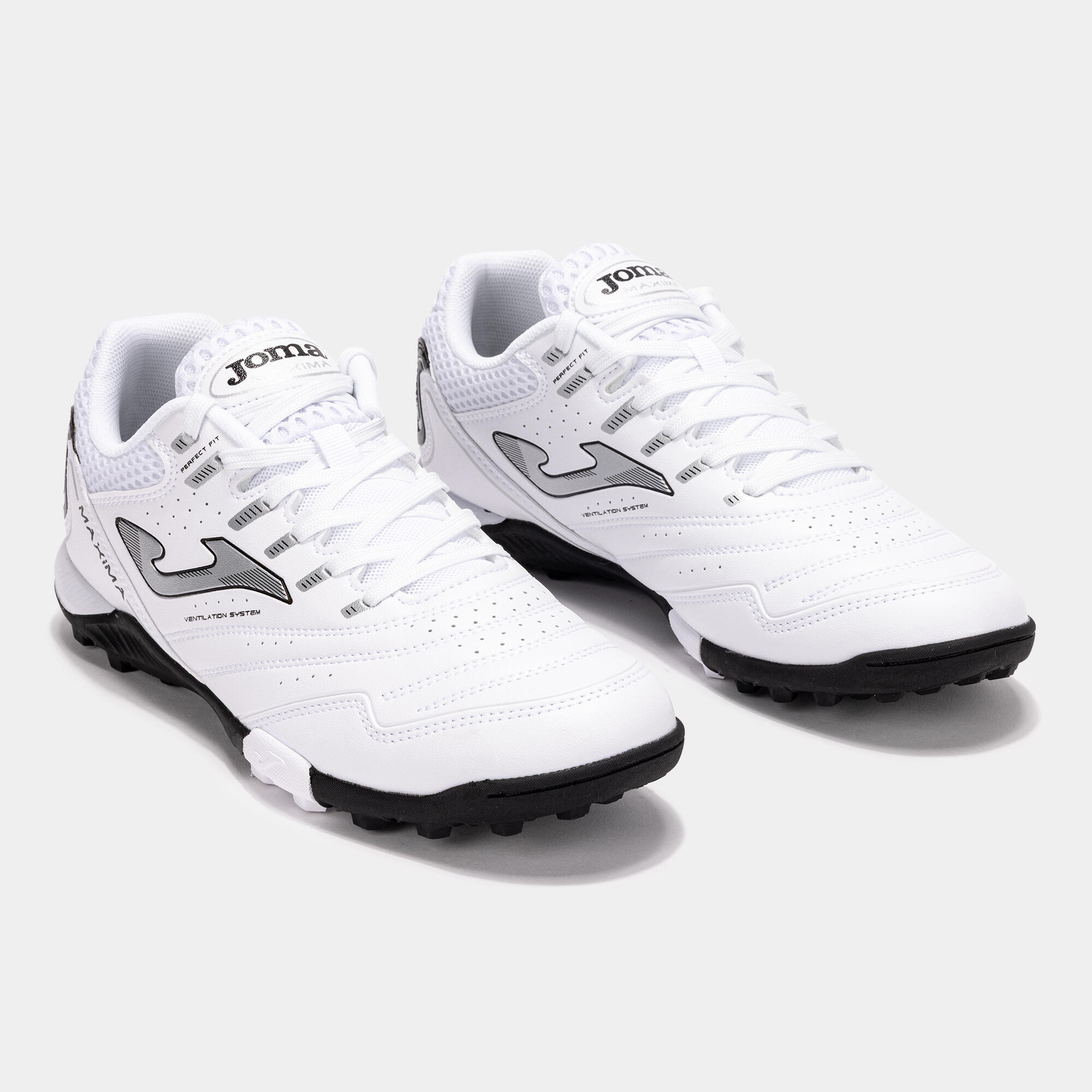 Chuteiras Futebol Adulto Joma Maxima 25 TF Branco 2/6