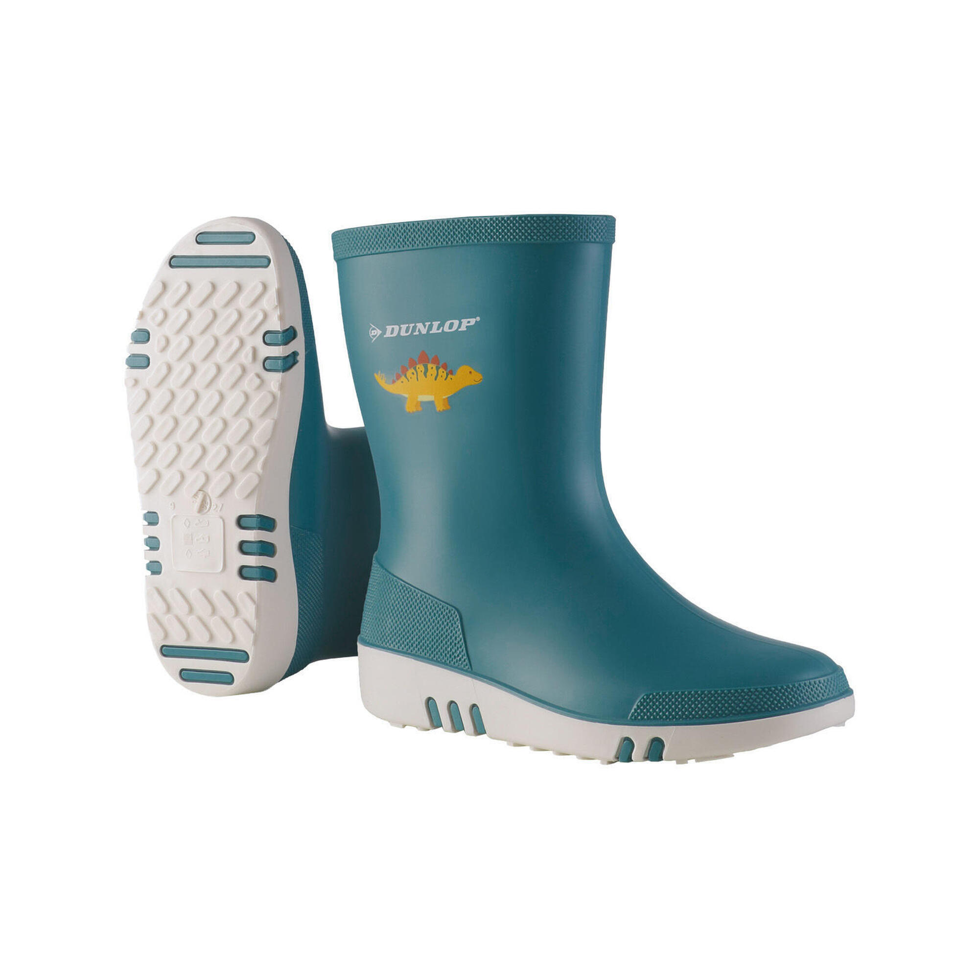 Dunlop - Dunlop Bottes Mh0hn01 Mini Bleu/blanc - Bottes D'Écurie - Bleu - Decathlon