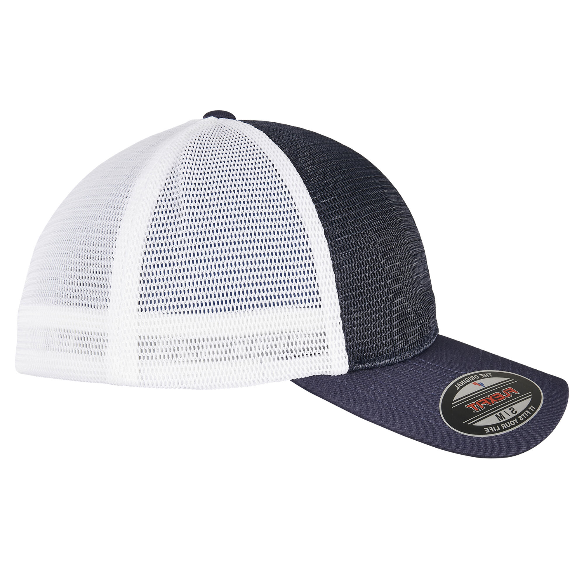"360" Kappe, Omnimesh Damen und Herren Marine/Weiß 4/4