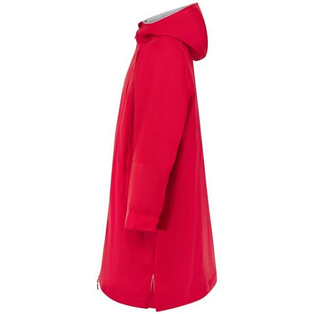 Robe unissexo para adultos para todas as condições climatéricas (Vermelho) 3/3
