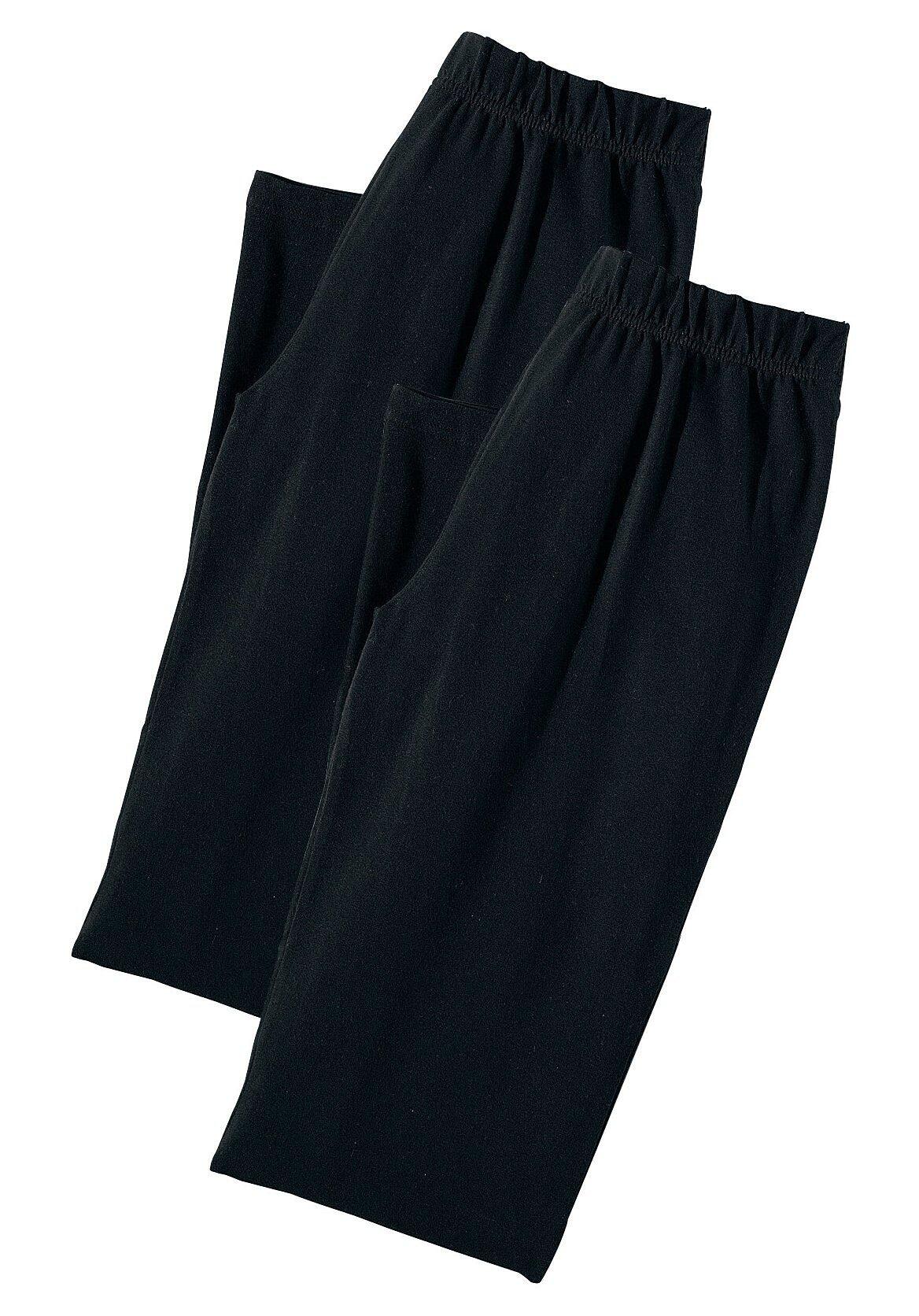 Damen Vivance Homewearhosen (2 Stück) aus softer elastischer Qualität 2/3