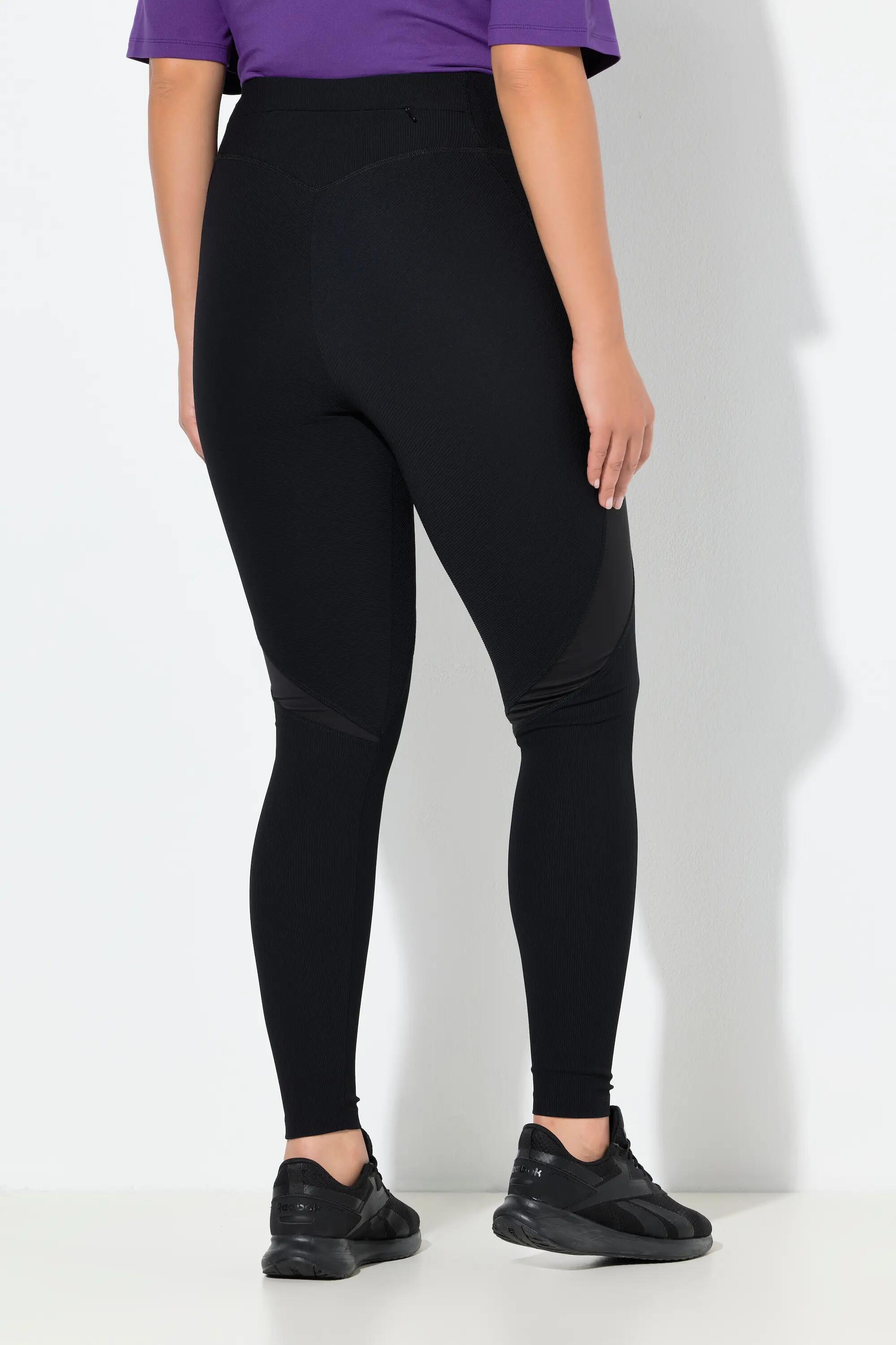 Femme Legging technique en jersey côtelé recyclé poche zippée à l'arrière 2/6