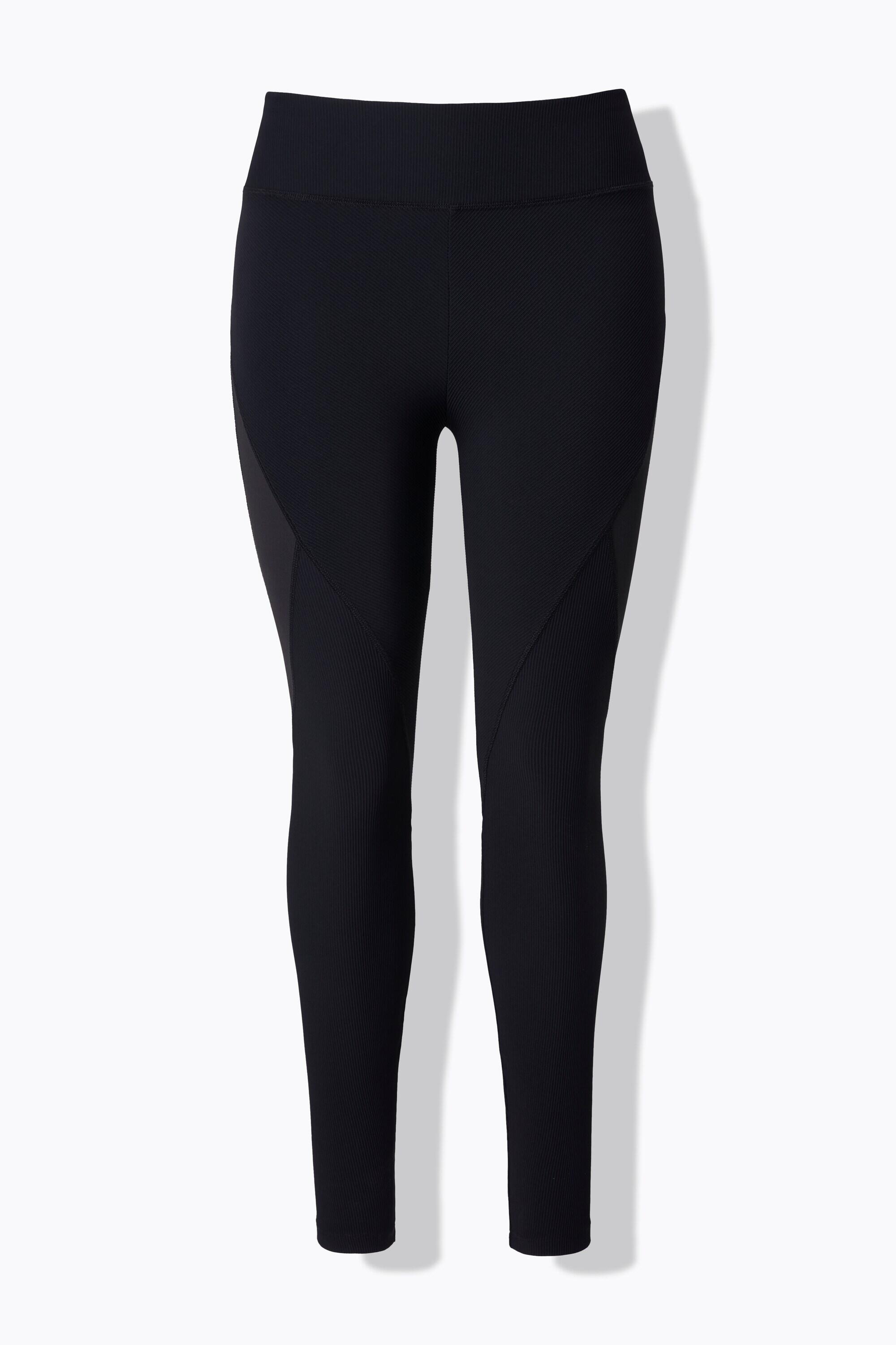 Damen Funktions-Leggings Rippjersey Zipptasche recycelt 6/6