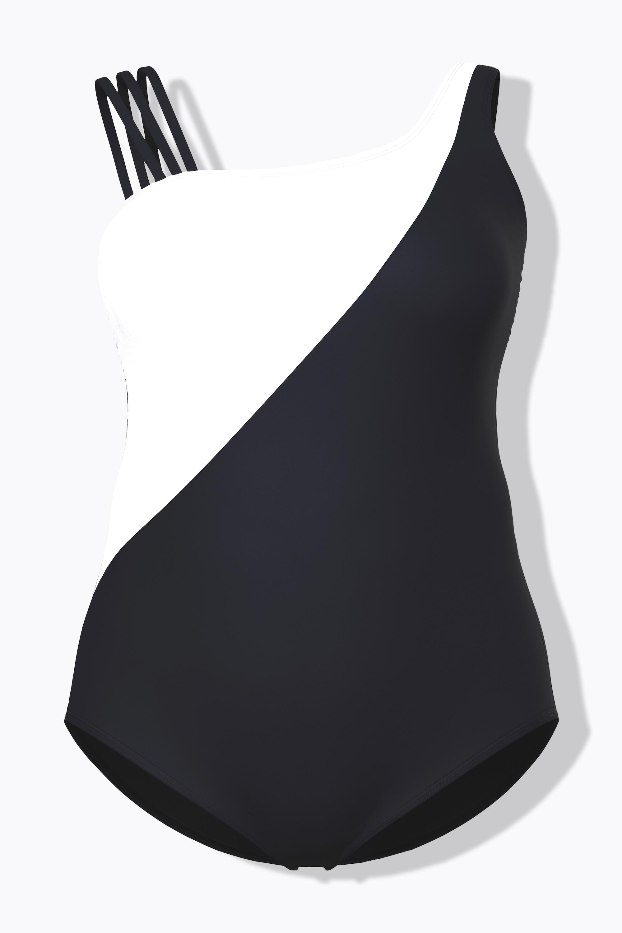 Femme Maillot de bain esprit « colour block ». Bretelle triple 6/7