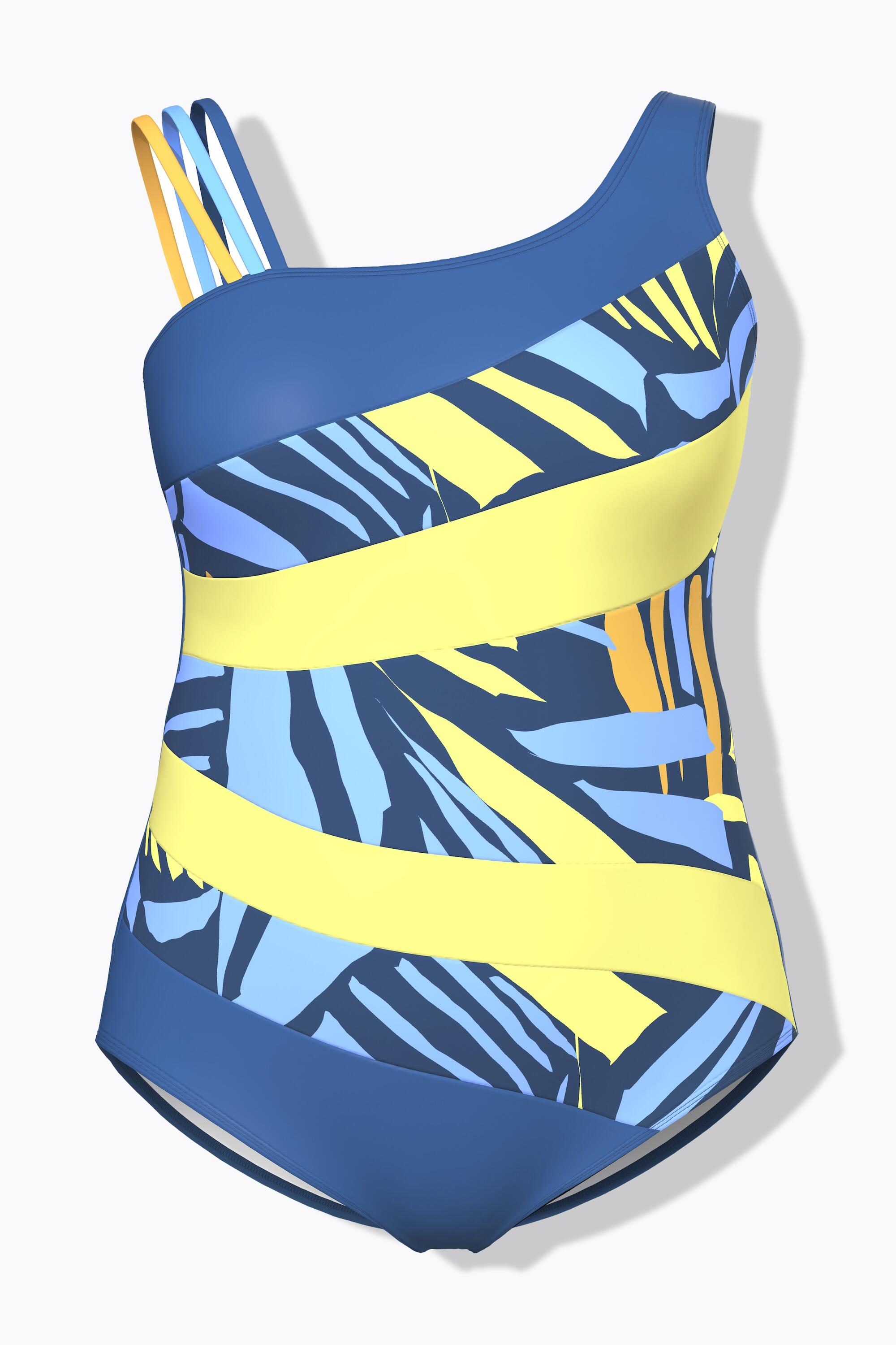 Femme Maillot de bain esprit « colour block ». Bretelle triple 7/7