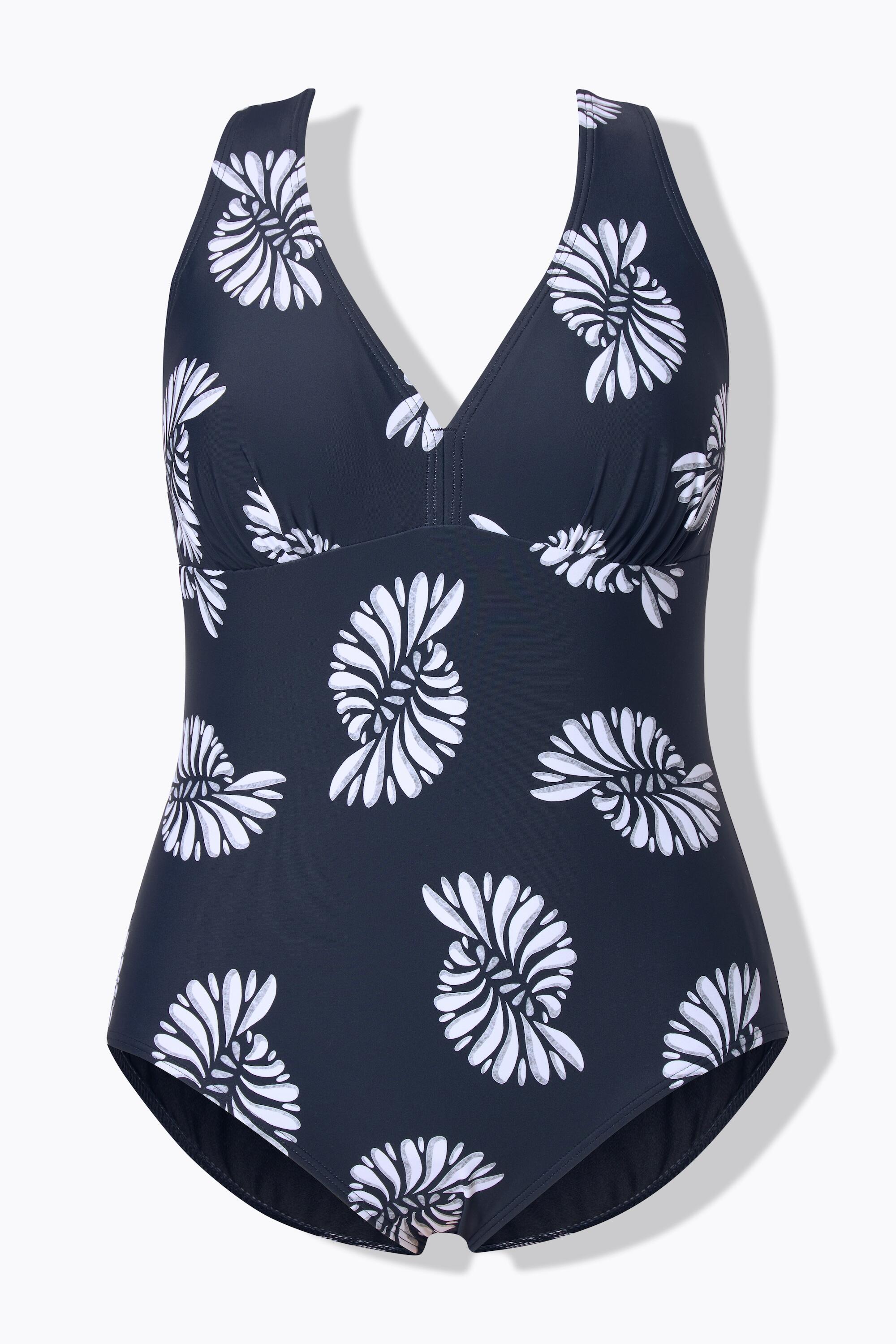 Femme Maillot de bain à bonnets souples. Empiècement en macramé. 7/7