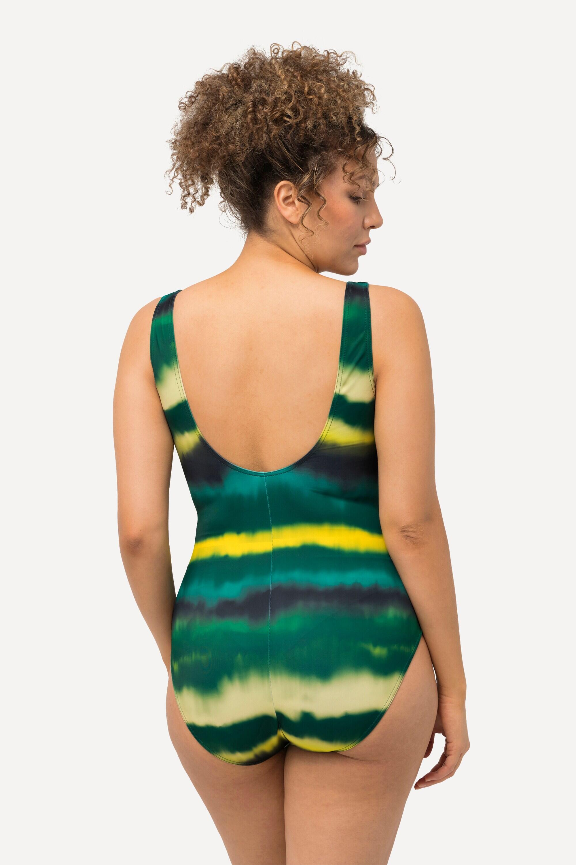 Femme Maillot de bain sans bonnets souples. Rayures inspiration 2/6