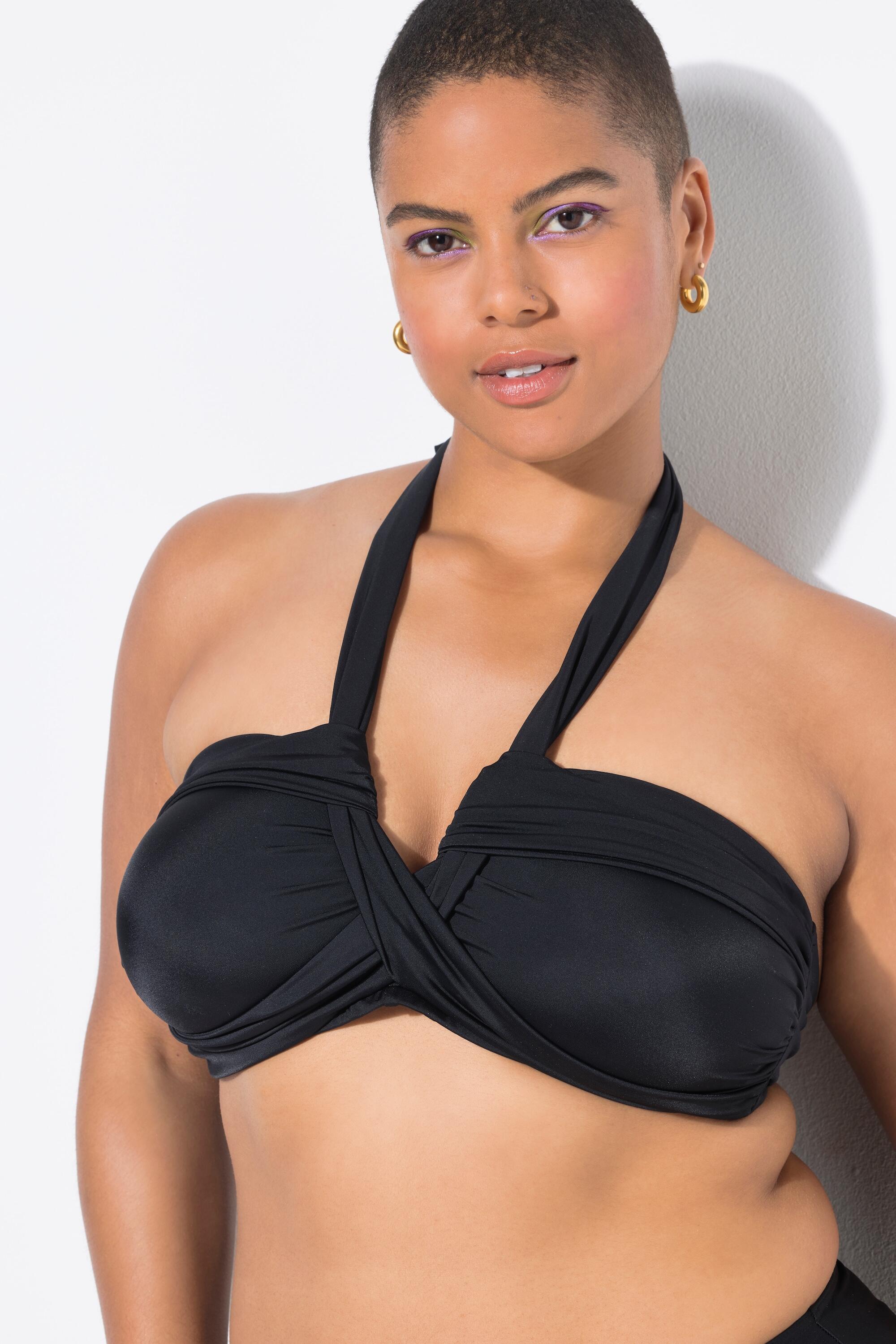 Femme Haut de bikini bonnets souples et buste drapé 5/6