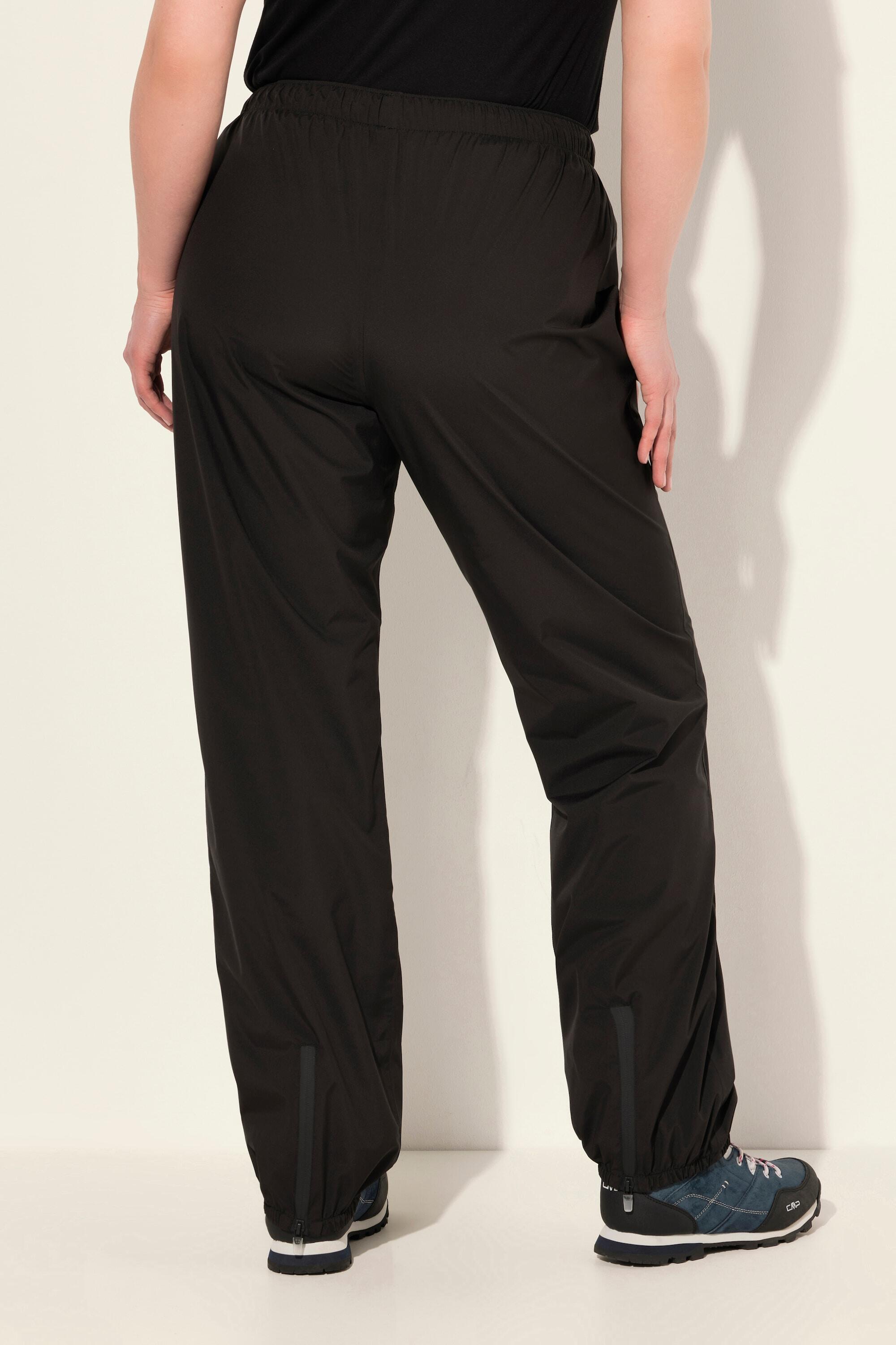 Femme Pantalon de pluie imperméable bande réfléchissante taille élastique 2/5