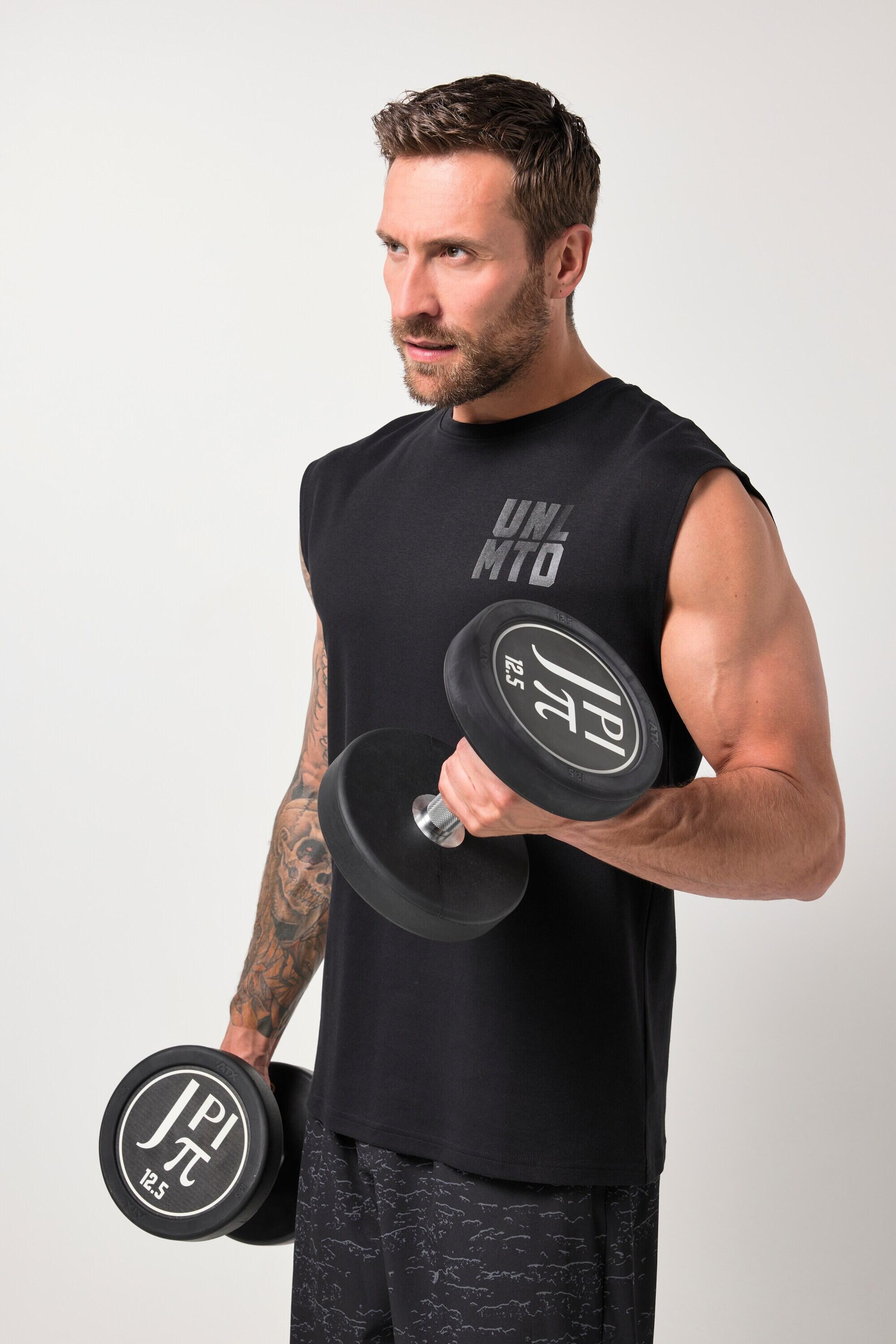 Hommes Débardeur oversize imprimé poitrine collection Fitness 2/6