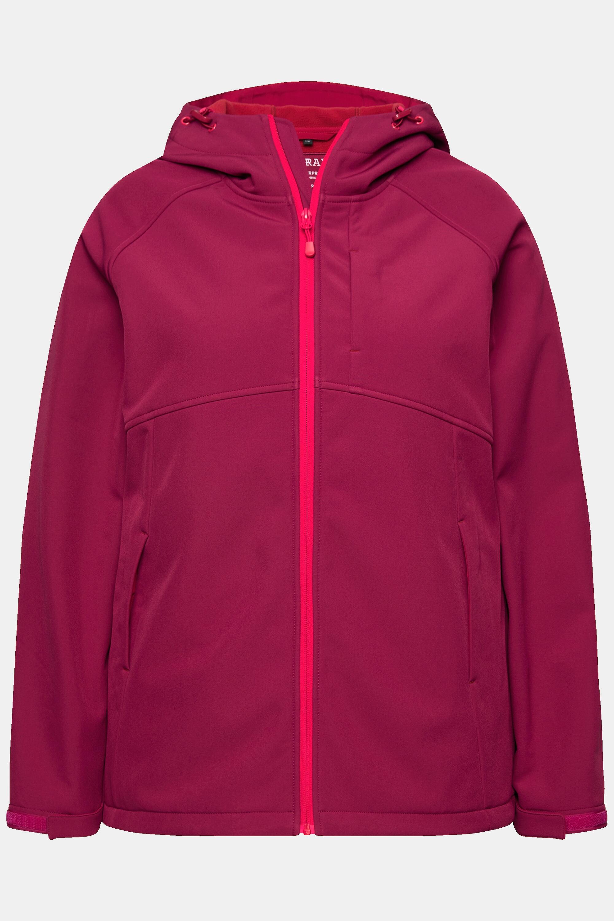 Femme Veste Softshell à capuche poches zippées fermetures à scratch 5/6
