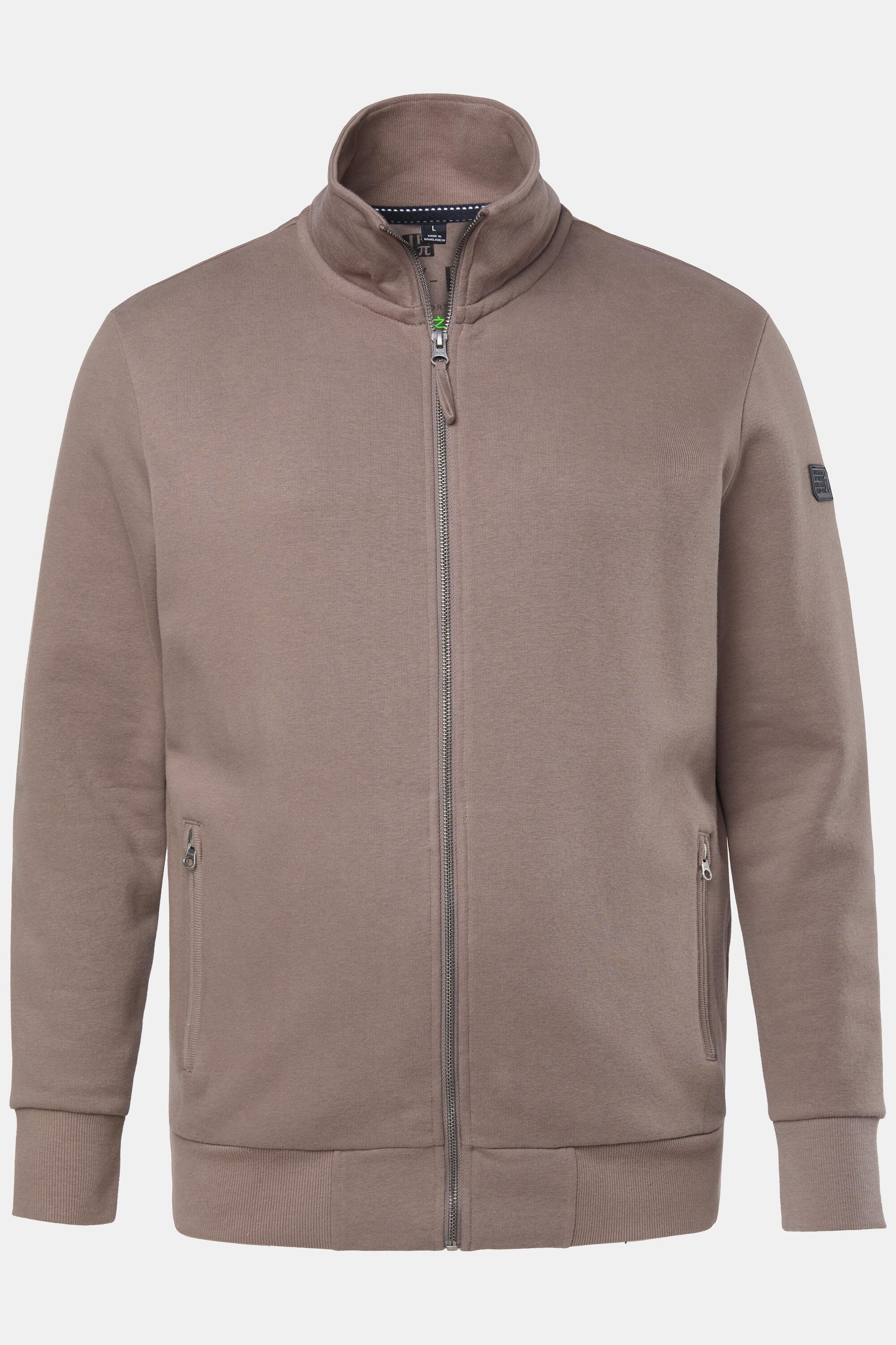 Herren Sweatjacke Fitness Stehkragen Zipper 4/6