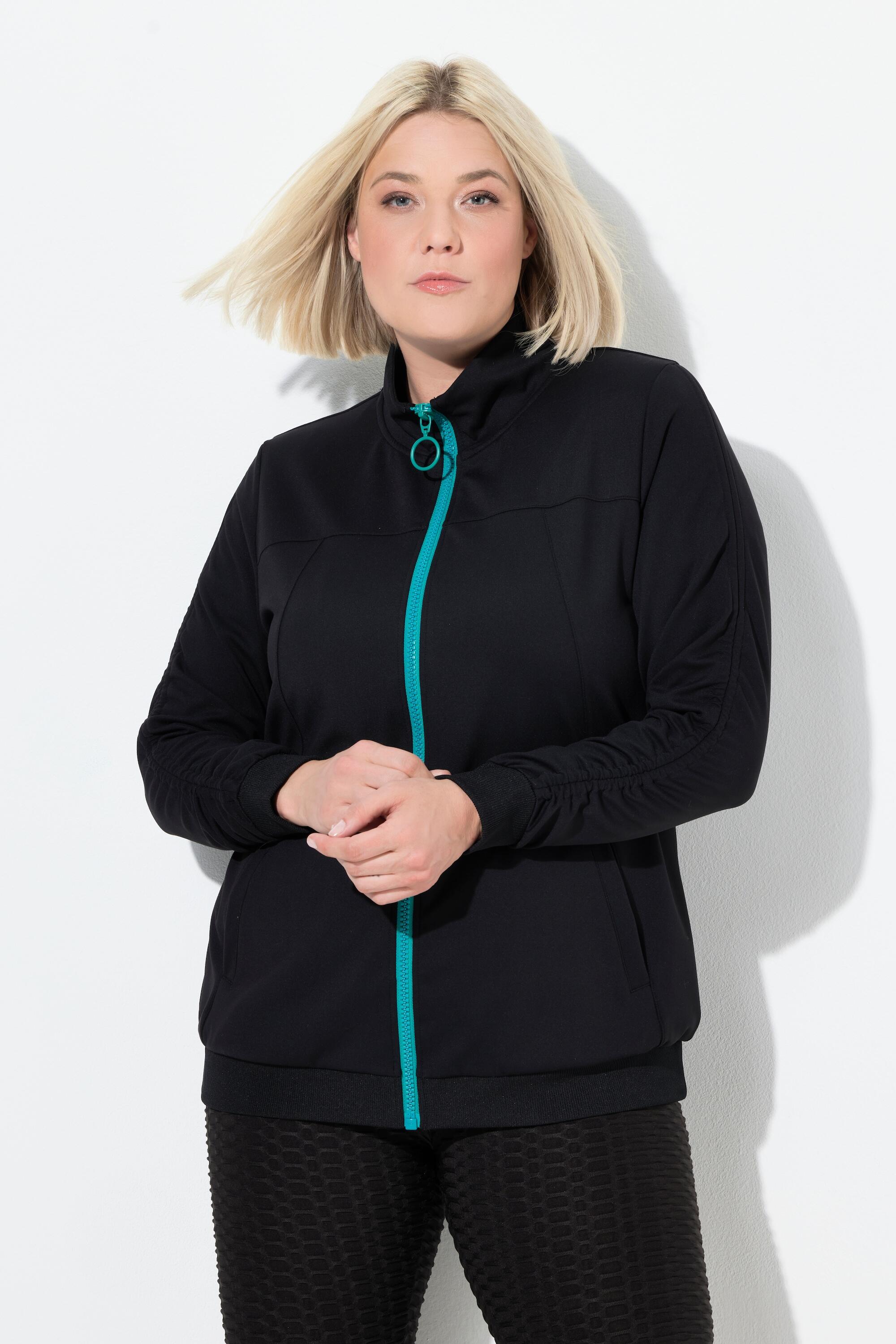 Femme Veste en molleton à capuche et fermeture à glissière à double curseur 6/7