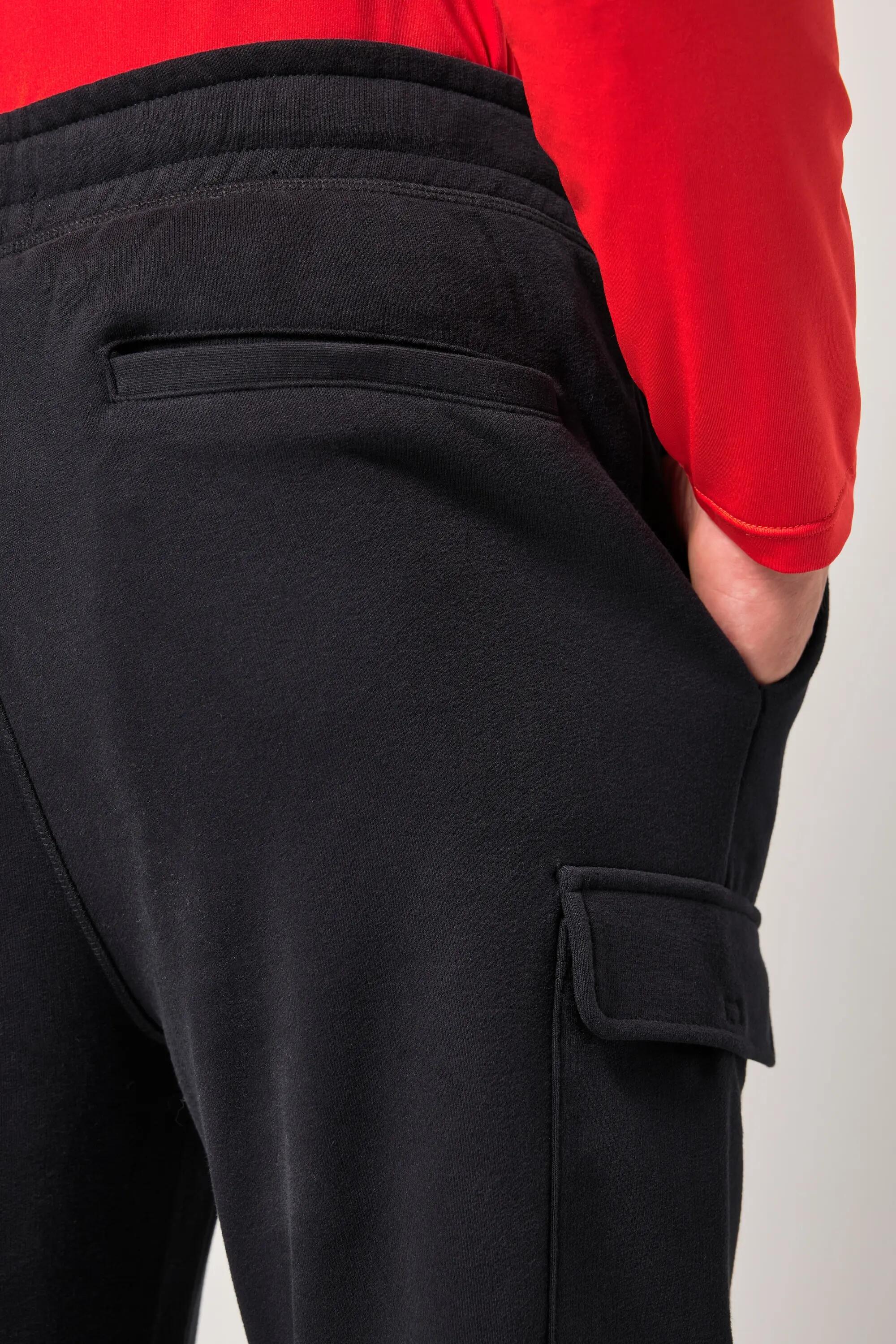 Hommes Pantalon cargo en molleton coupe Modern Fit collection Fitness 10/13