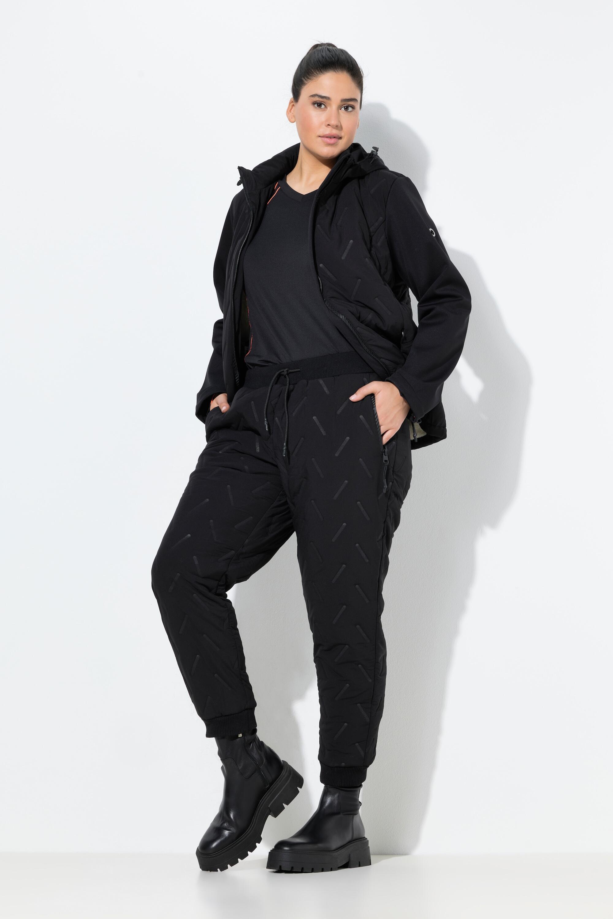 Femme Jogging technique à poches zippées et bord côtelé stretch 5/6