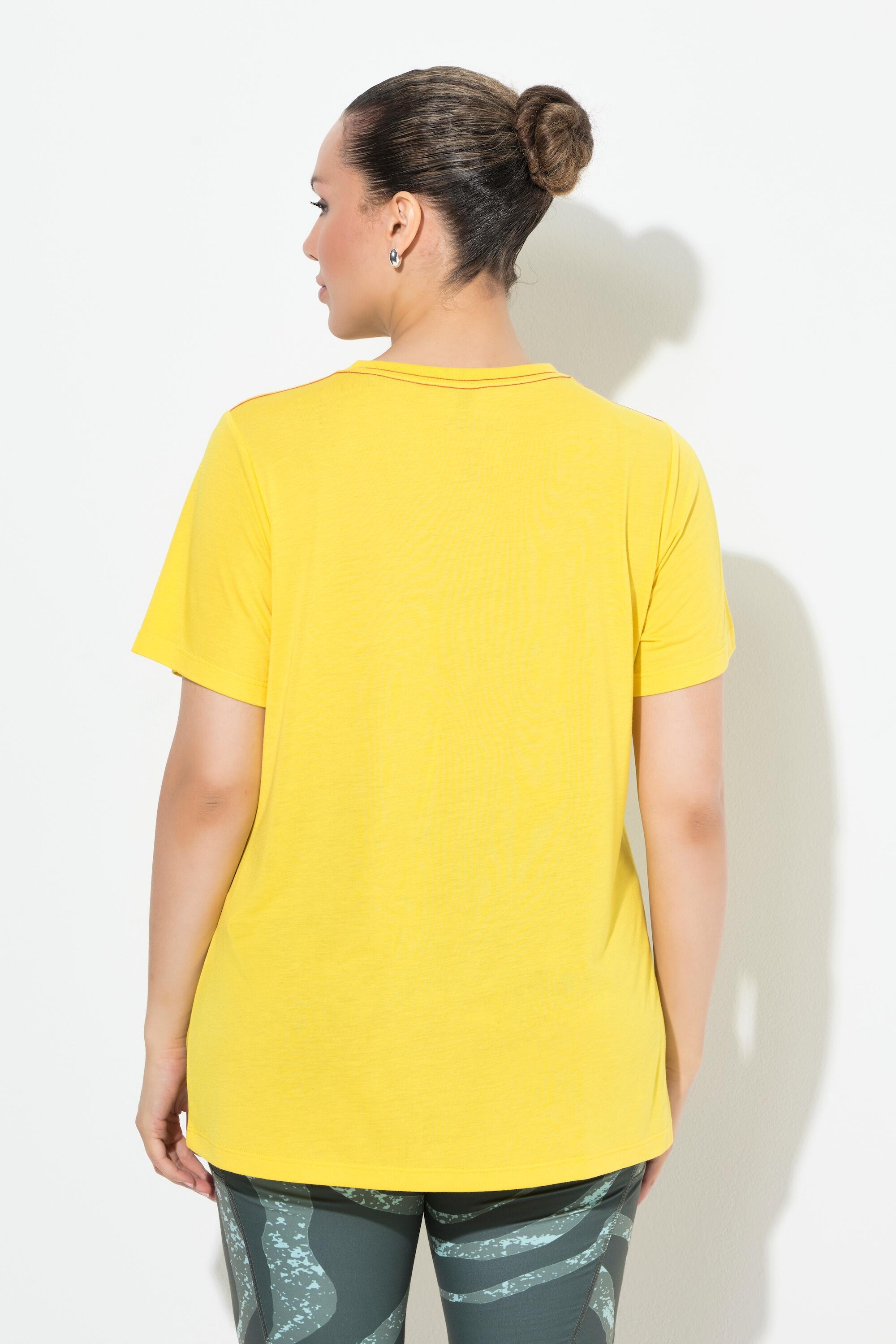 Femme T-shirt technique antibactérien décolleté en V et manches courtes 2/6