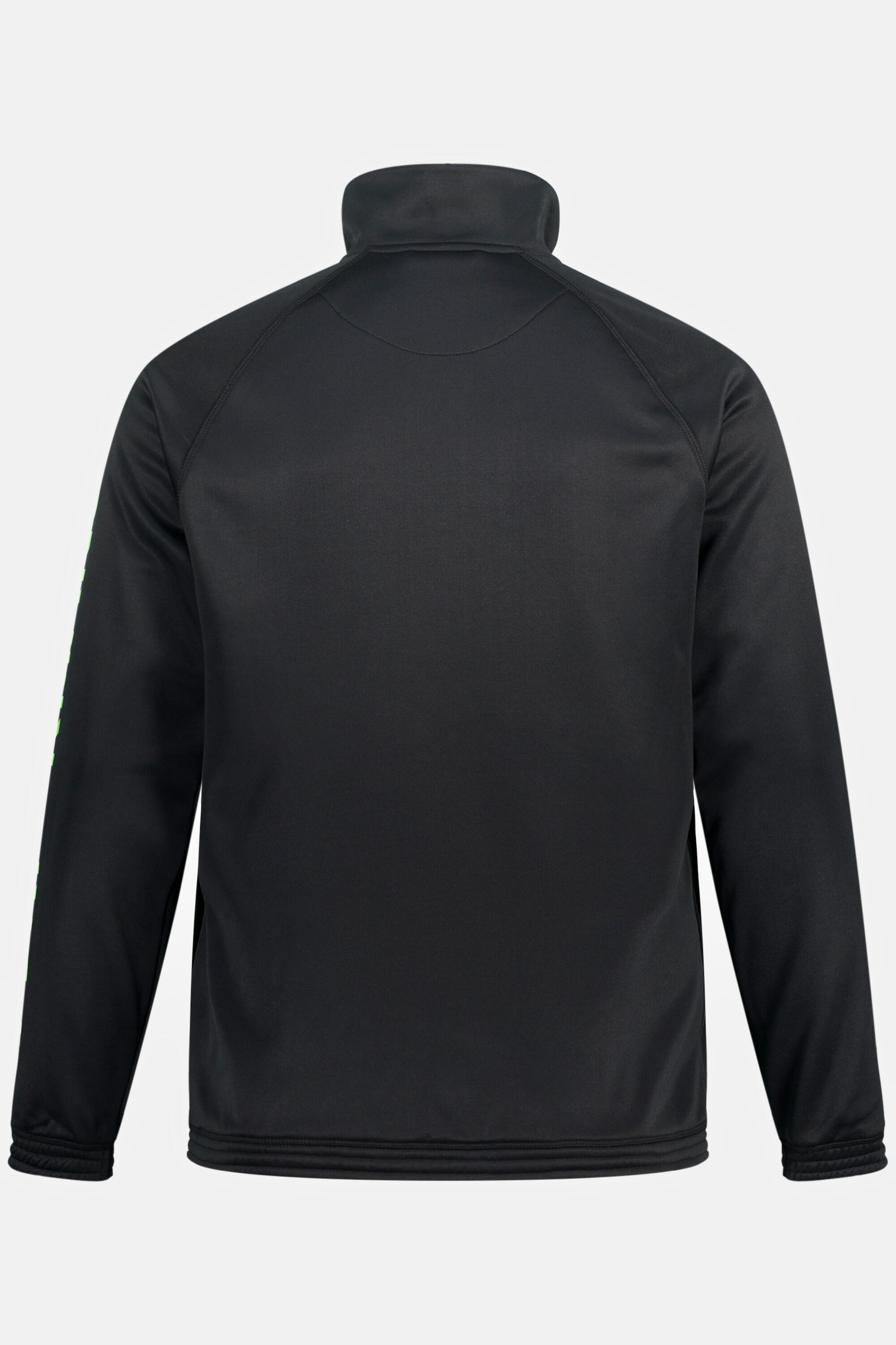 Hommes Sweat de fitness à col montant taille élastique et détails fluos 5/5